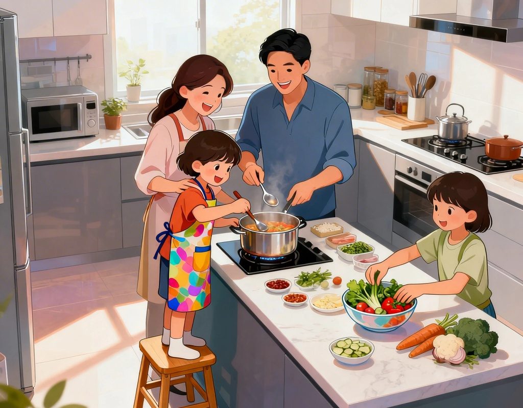 Wspólne gotowanie z dziećmi